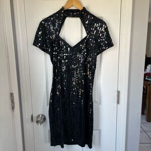 Vintage Niteline by Della Roufogali Sequin Dress size 8